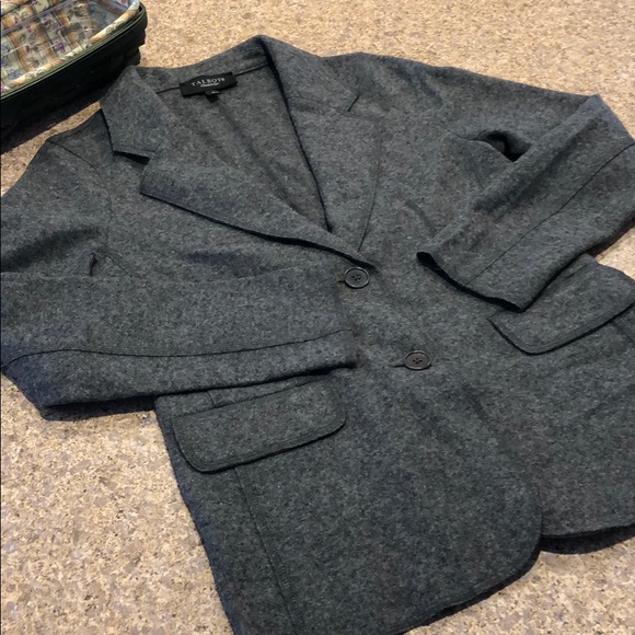 Talbots Jackets & Blazers - Gray Talbots Blazer Women’s Size 4